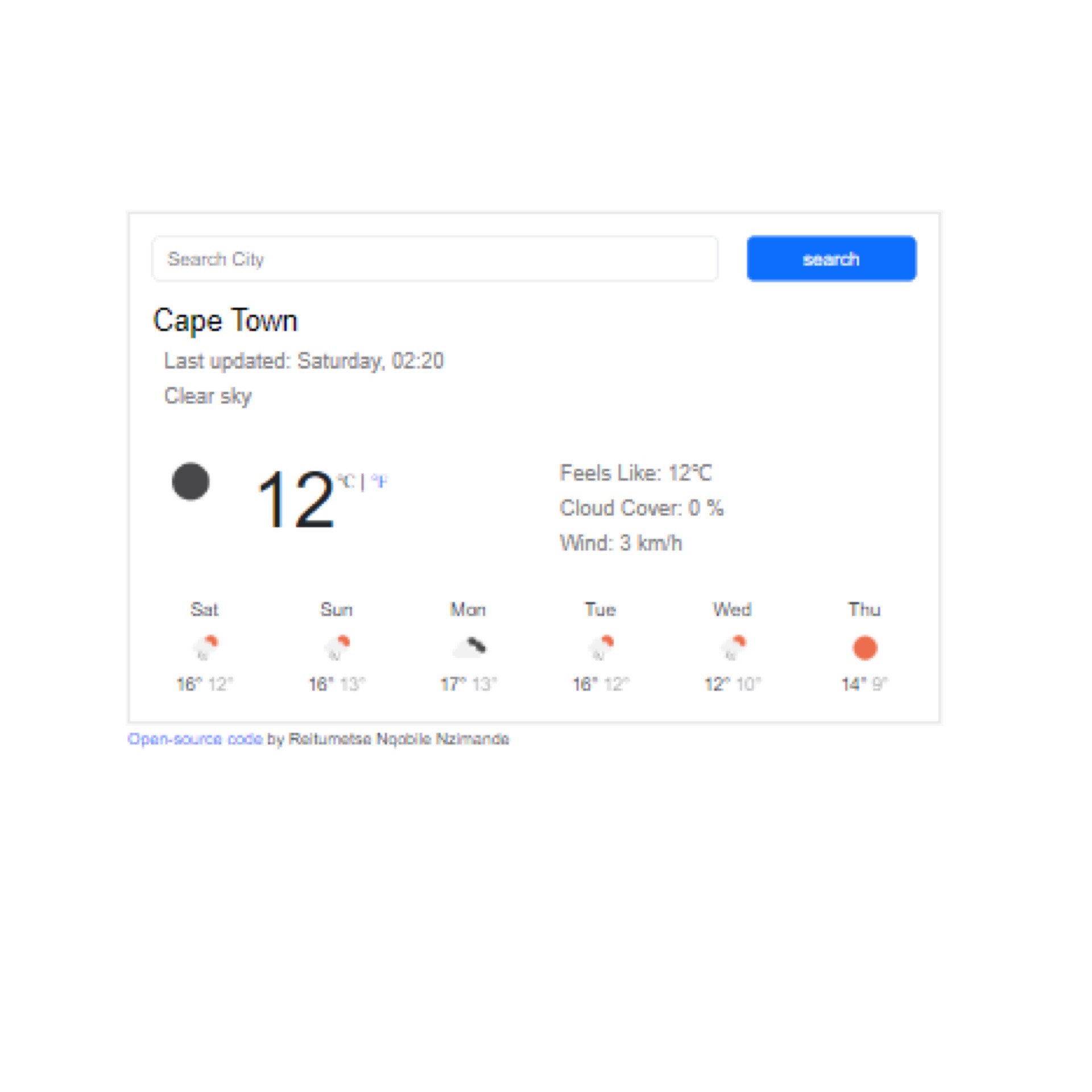Weather App Image